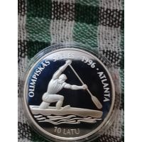 Латвия 10 лат 1994 олимпиада 96 гребля