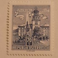 Австрия 1962. Архитектура. Зальцбург