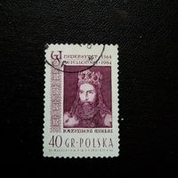 Марка Польша 1964 год Казимир Великий