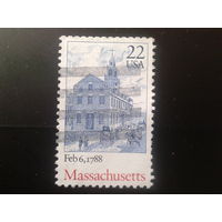 США 1988 старый дом в Бостоне