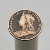 Великобритания 1 фартинг (1/4 пенни) 1901