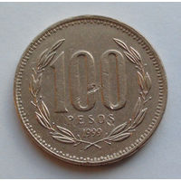 Чили 100 песо. 1999
