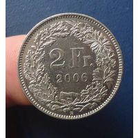 Швейцария 2 франка 2006