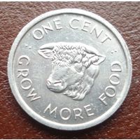 1443: 1 цент 1972 Сейшелы ФАО