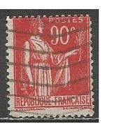 Франция. Аллегория. Символ Мира. 1932г. Mi#279.