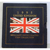 Годовой набор монет Великобритании 1995 года