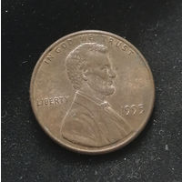 1 цент 1995 США #02