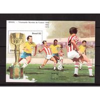 Бразилия-1983(Мих.БЛ.59)  ** , Спорт, футбол