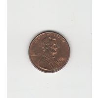 1 цент США 1994 б/б. Лот 4987