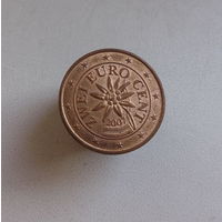 2 евроцента 2007 Австрия