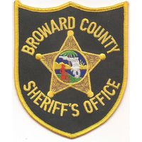 Нарукавный знак офиса шерифа округа Бровард,штат Флорида,США.