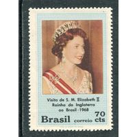 Бразилия. Визит королевы Великобритании
