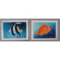 Рыбы. Кндр, серия из 2-х марок