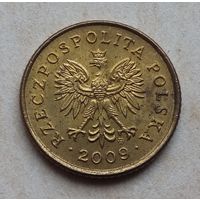 1 грош 2009 год.