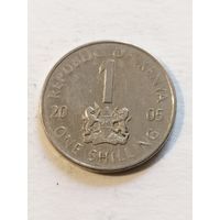 Кения 1 шиллинг 2005