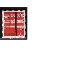 Германия(ФРГ)-1962,(Мих.380), **, Музыка, Ноты
