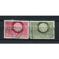 Бельгия - 1960 - Европа (C.E.P.T.) - Колесо - [Mi. 1209-1210] - полная серия - 2 марки. Гашеные.  (Лот 98CE)