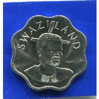 Свазиленд 10 центов 2002 UNC