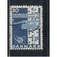 Дания 1965 150 летие Международному союзу электросвязи  #431