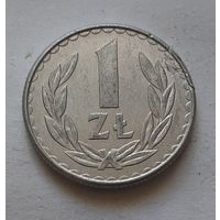 1 злотый 1987 г. Польша