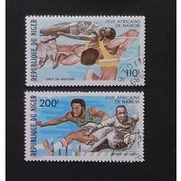 Нигер 1987 / Спорт. 2 марки