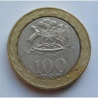 Чили 100 песо. 2009