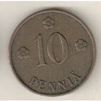 Финляндия 10 пенни 1929