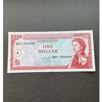 Восточные Карибы 1 доллар 1964 г. Антигуа