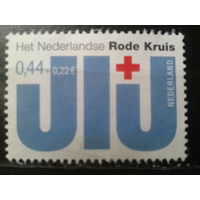 Нидерланды 2007 Красный Крест - 140 лет, марка из блока