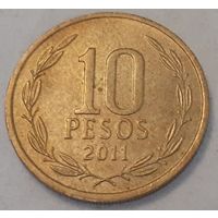 Чили 10 песо, 2011 (6-10)