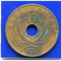 Британская Восточная Африка 10 центов 1942