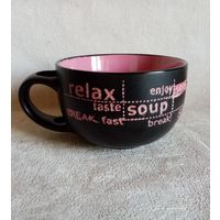 Бульонница кружка чашка для супа, чая, кофе