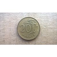 Финляндия 20 пенни, 1963г. (D-32)