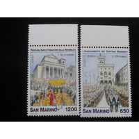 Сан-Марино 1998 Европа праздники полная серия