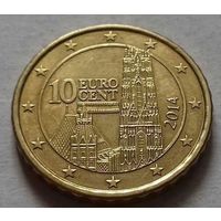 10 евроцентов, Австрия 2014 г., AU