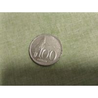 Индонезия 100 рупий, 1999 14