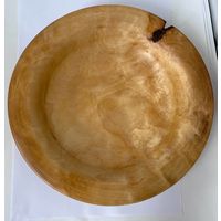 Тарелка деревянная. Сувель березы