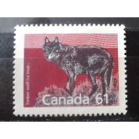 Канада 1990 Стандарт, волк*
