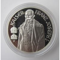 Австрия 100 шиллингов 1994 Франц Иосиф I, пруф, серебро  .20-191