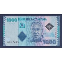 Танзания, 1000 шиллингов 2010 - 2020 г., P-41c, UNC