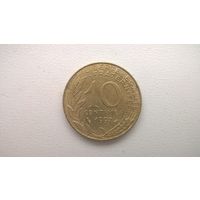 Франция 10 сантимов, 1997г. (D-84)