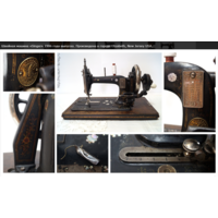 Швейная машина Singer 1902 Clydebank Scotland Зингер Шотландия