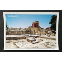 Греция. Виды городов. Чистая открытка #0059-V2P30
