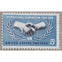 1965 год Двадцатая годовщина Организации Объединенных Наций США