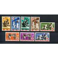Руанда - 1963 - Красный крест - [Mi. 44-51] - полная серия - 8 марок. MNH.  (Лот 106CK)