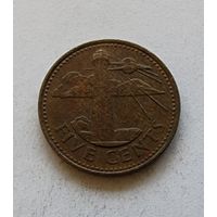 Барбадос 5 центов, 2006