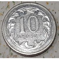 Польша 10 грошей, 2016 (7-2-67)