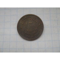 Бельгийское Конго 1 франк 1946г.km26