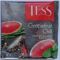 Чай Tess Grapefruit Chill (черный c цедрой грейпфрута и мятой) 1 пакетик