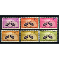 Гвинея - 1961 - Птицы - [Mi. 80-85] - полная серия - 6 марок. MNH.